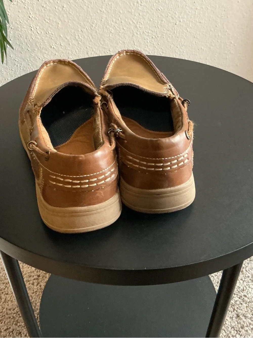 Primigi Men's Slip-On Loafers in Brown and Tan